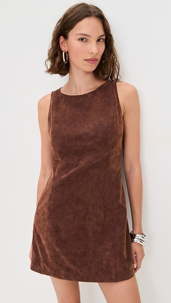 Atlas Suede Mini Dress | Shopbop
