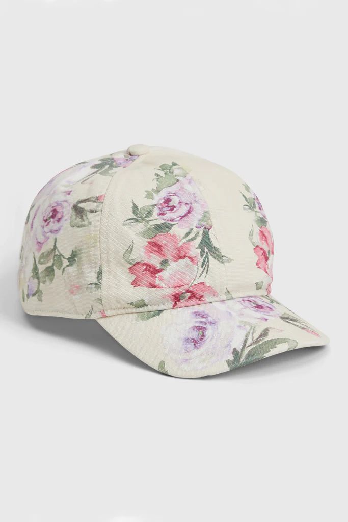 Gap x LoveShackFancy Floral Baseball Hat | LOVESHACKFANCY