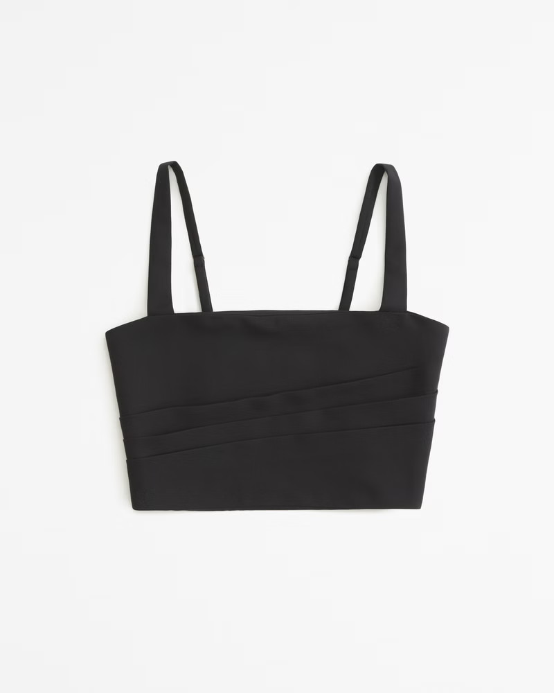 Women's Tailored Ruched Set Top | Women's Tops | Abercrombie.com | Abercrombie & Fitch (US)