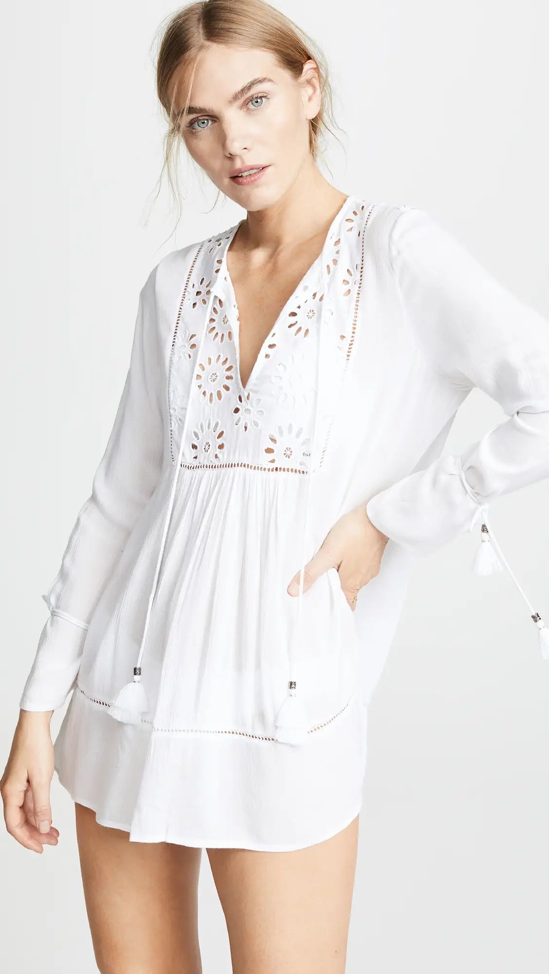 Playa Lucila Eyelet Tunic Dress | Shopbop | Shopbop