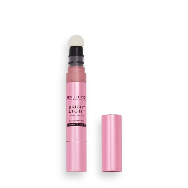 Makeup Revolution Bright Light Highlighter Wand Divine Dark Pink - Walmart.com | Walmart (US)