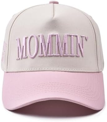 Womens Trucker Hat - with Mommin Embroidery Ponytail Fit - Mothers Day Great Gifts for Mom Wife S... | Amazon (US)