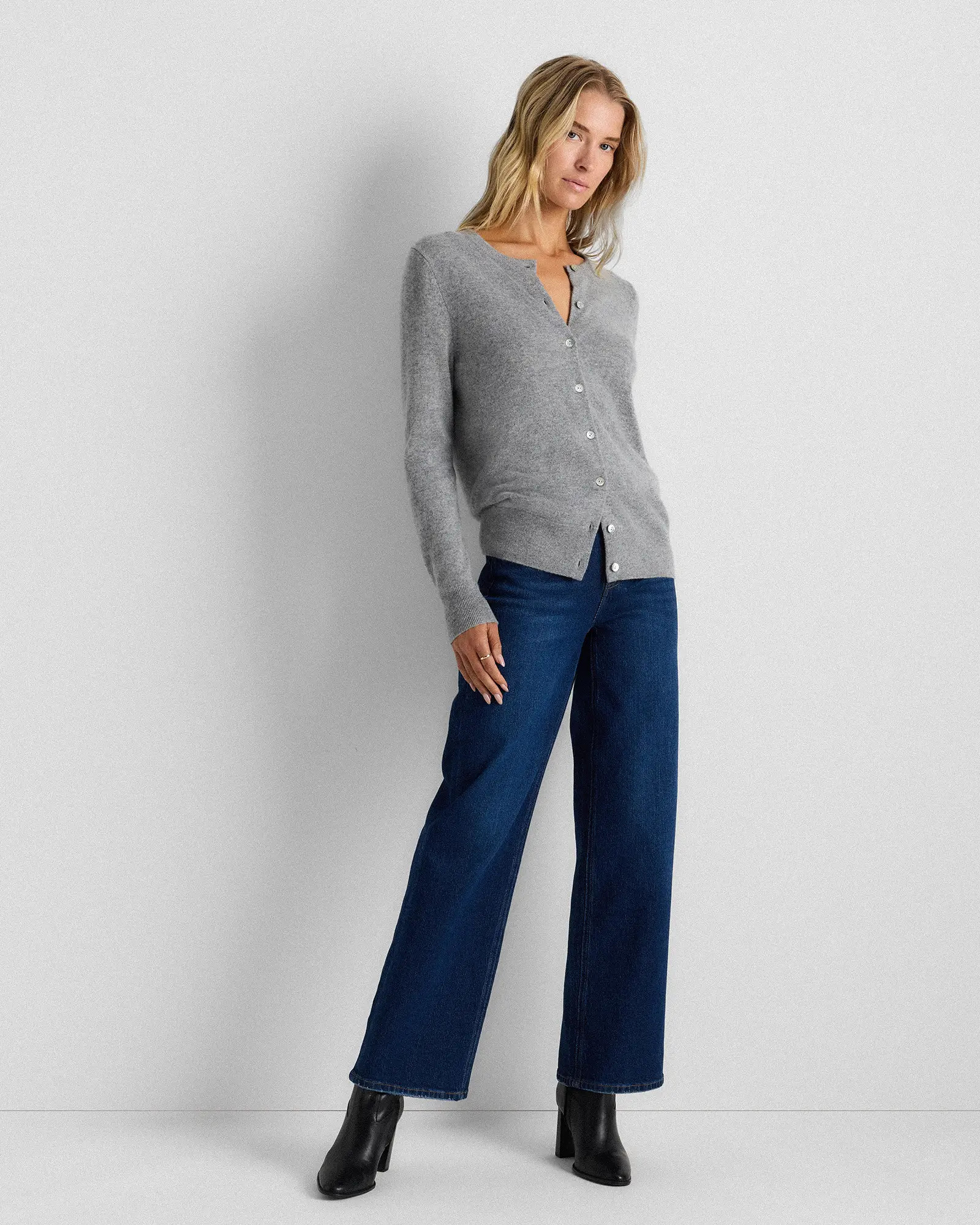 Mongolian Cashmere Cardigan Sweater | Quince