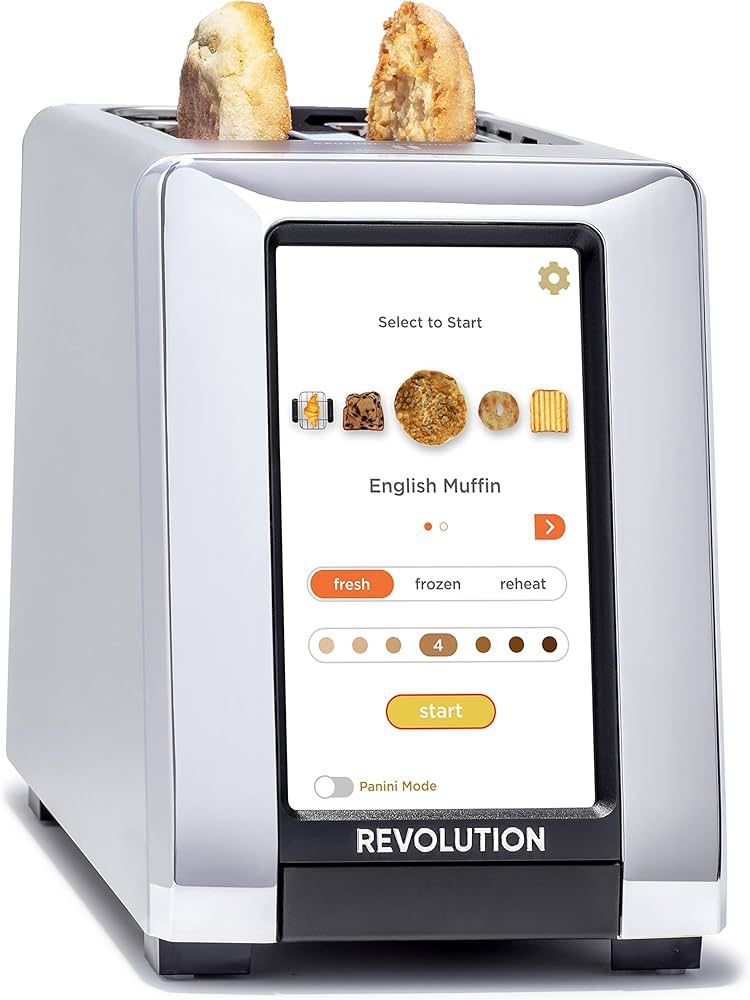 Revolution R180S Touchscreen Toaster, 2-Slice Smart Toaster with Patented InstaGLO Technology & P... | Amazon (US)