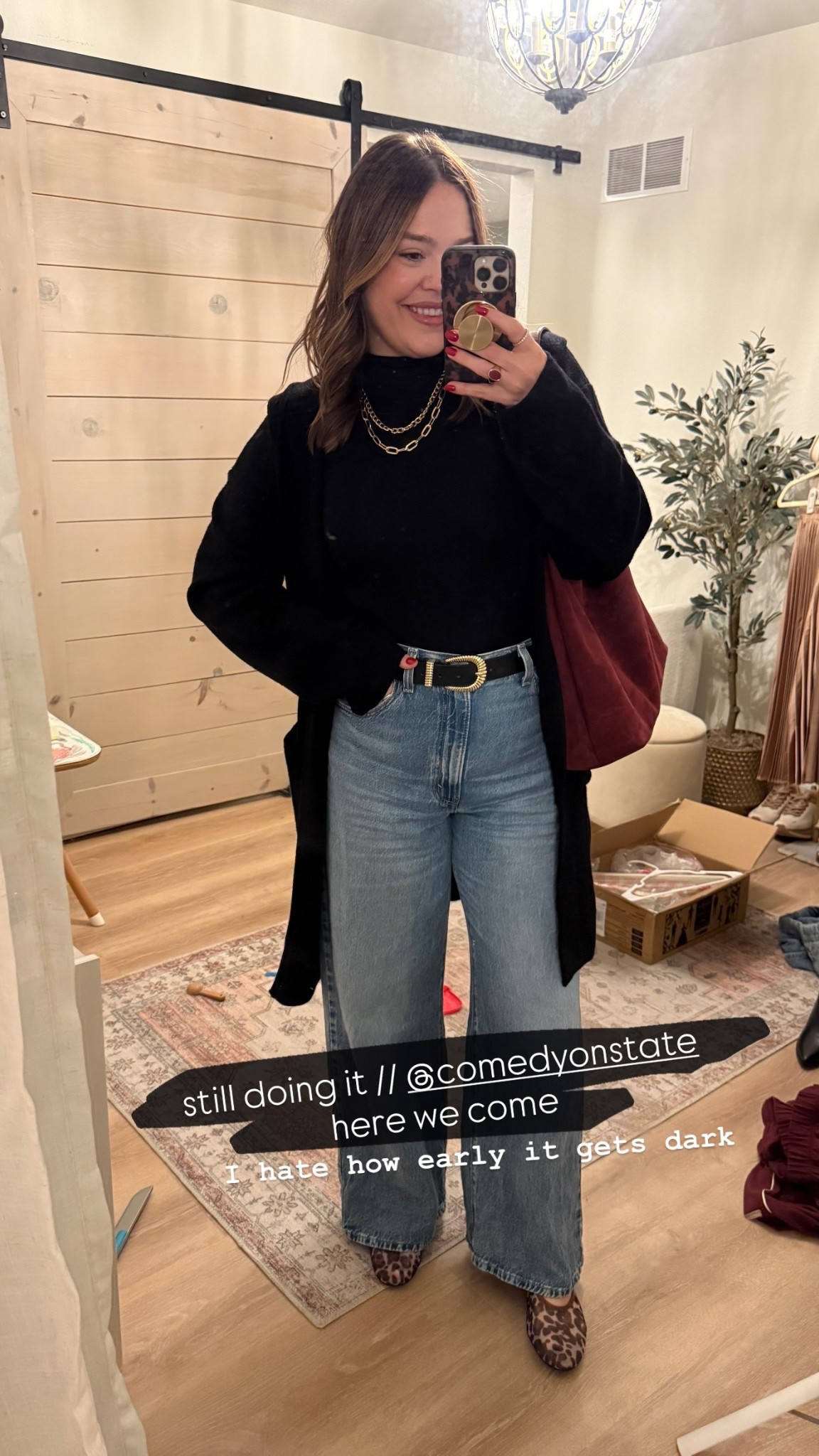 Going out look / mock neck bodysuit and Levi’s cinch waist jeans - paired with this thick hooded cardigan jacket - all true to size 

#LTKMidsize #LTKStyleTip