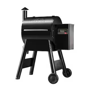 Traeger Pro 575 Wifi Pellet Grill and Smoker in Black TFB57GLE - The Home Depot | The Home Depot