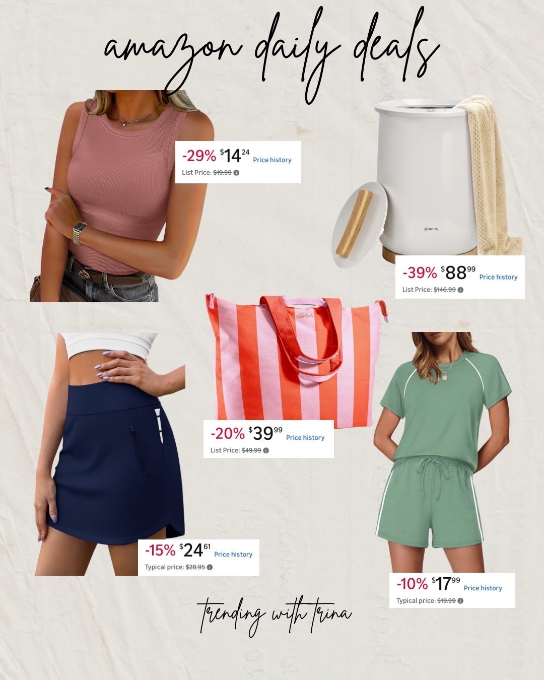 Daily Amazon Deals!

#LTKootd #LTKgrwm #LTKSaleAlert