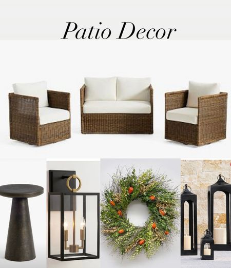 Patio decor, patio furniture, outdoor furniture 

#LTKstyletip #LTKSeasonal #LTKhome