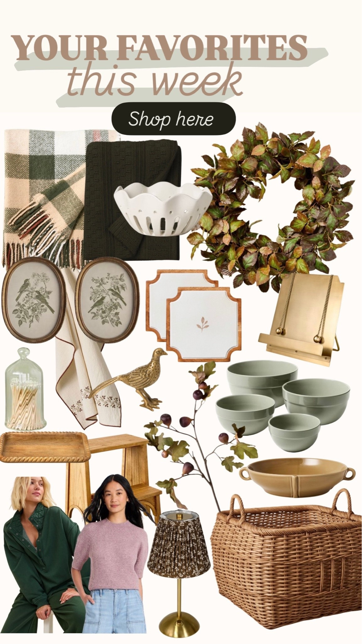 Your favorites and best sellers this week! So many amazing pieces for your home for Fall. So many that I have and love!