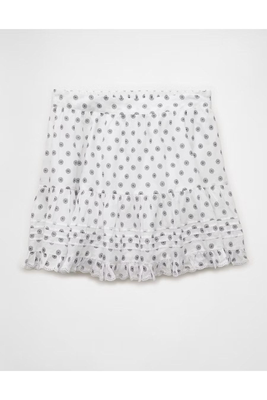 AE x The Summer I Turned Pretty Mini Skirt Women's Ivory L | American Eagle Outfitters (US & CA)