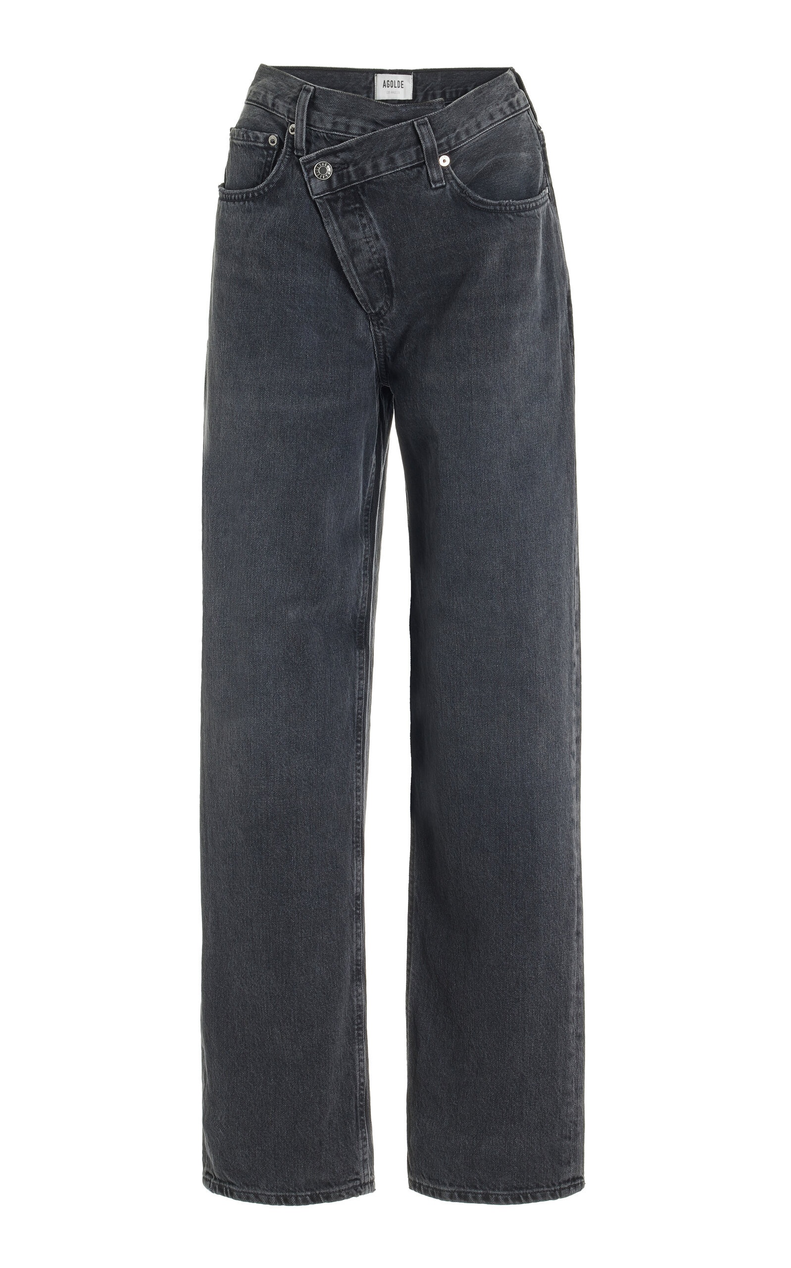 Criss Cross Mid-Rise Straight-Leg Jeans | Moda Operandi (Global)