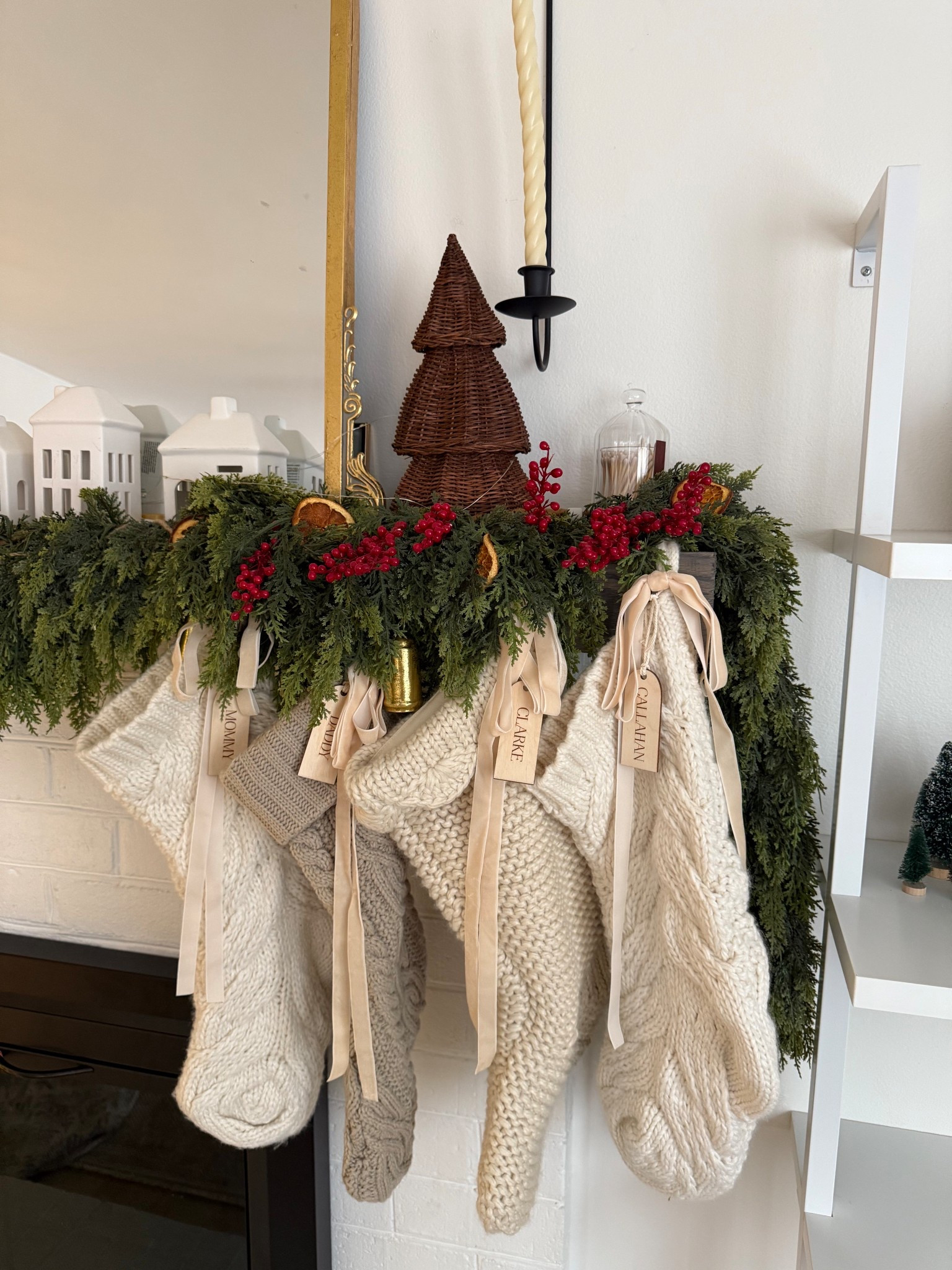 Mantel of my dreams!♥️♥️

#LTKHoliday #LTKHome #LTKGiftGuide