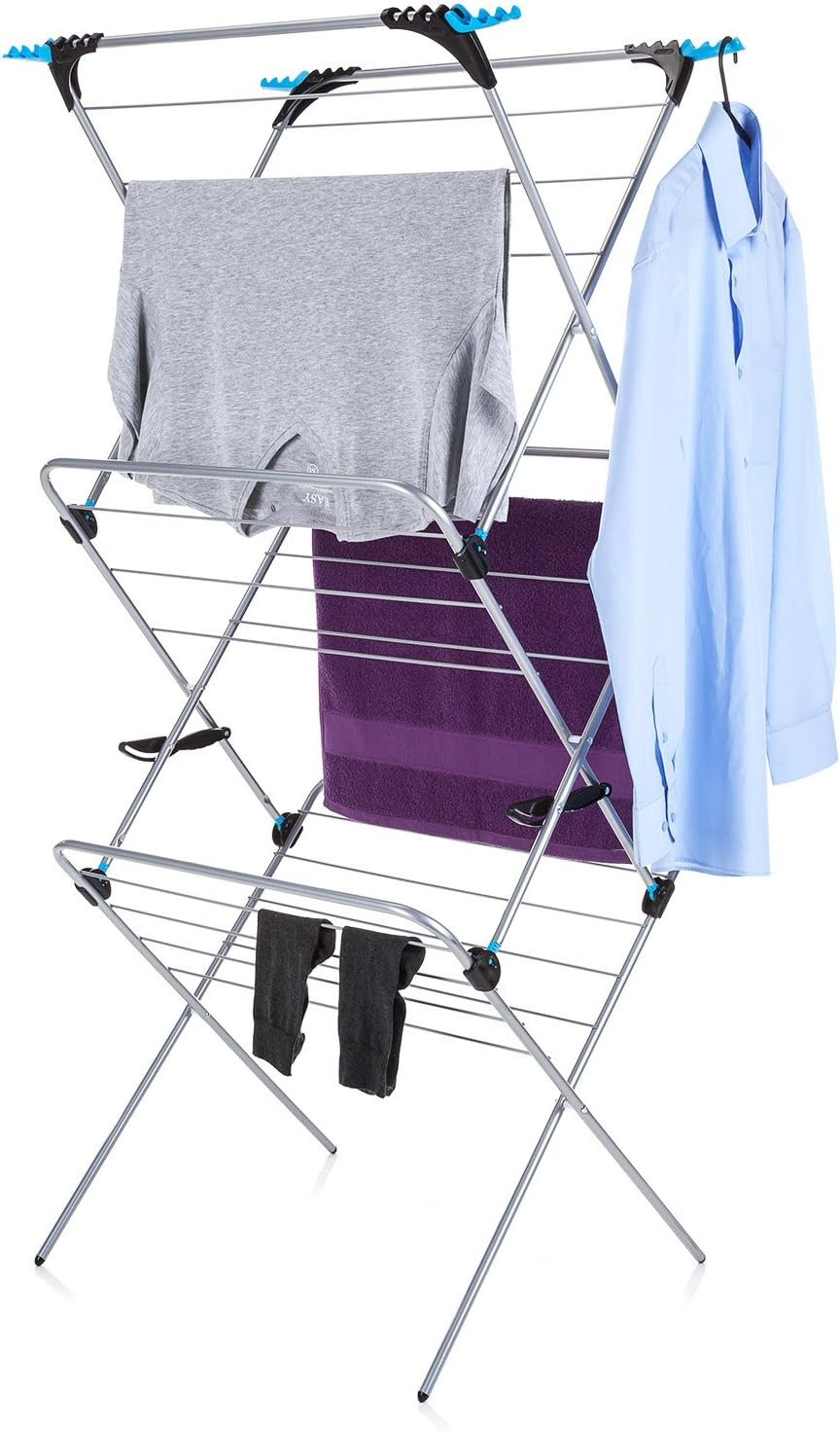 Minky 3 Tier Plus Clothes Airer, Silver | Amazon (UK)