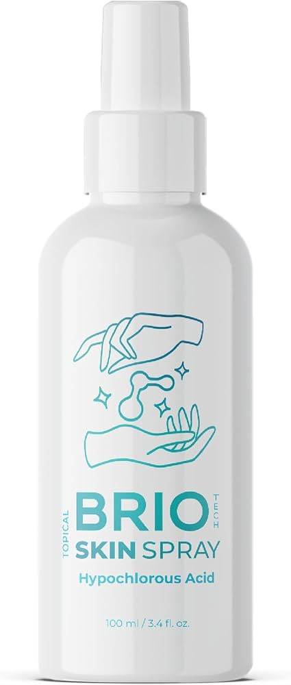 BRIOTECH Hypochlorous Acid Spray, Topical Skin Face & Body Mist, Support Irritations, Soothe Redn... | Amazon (US)