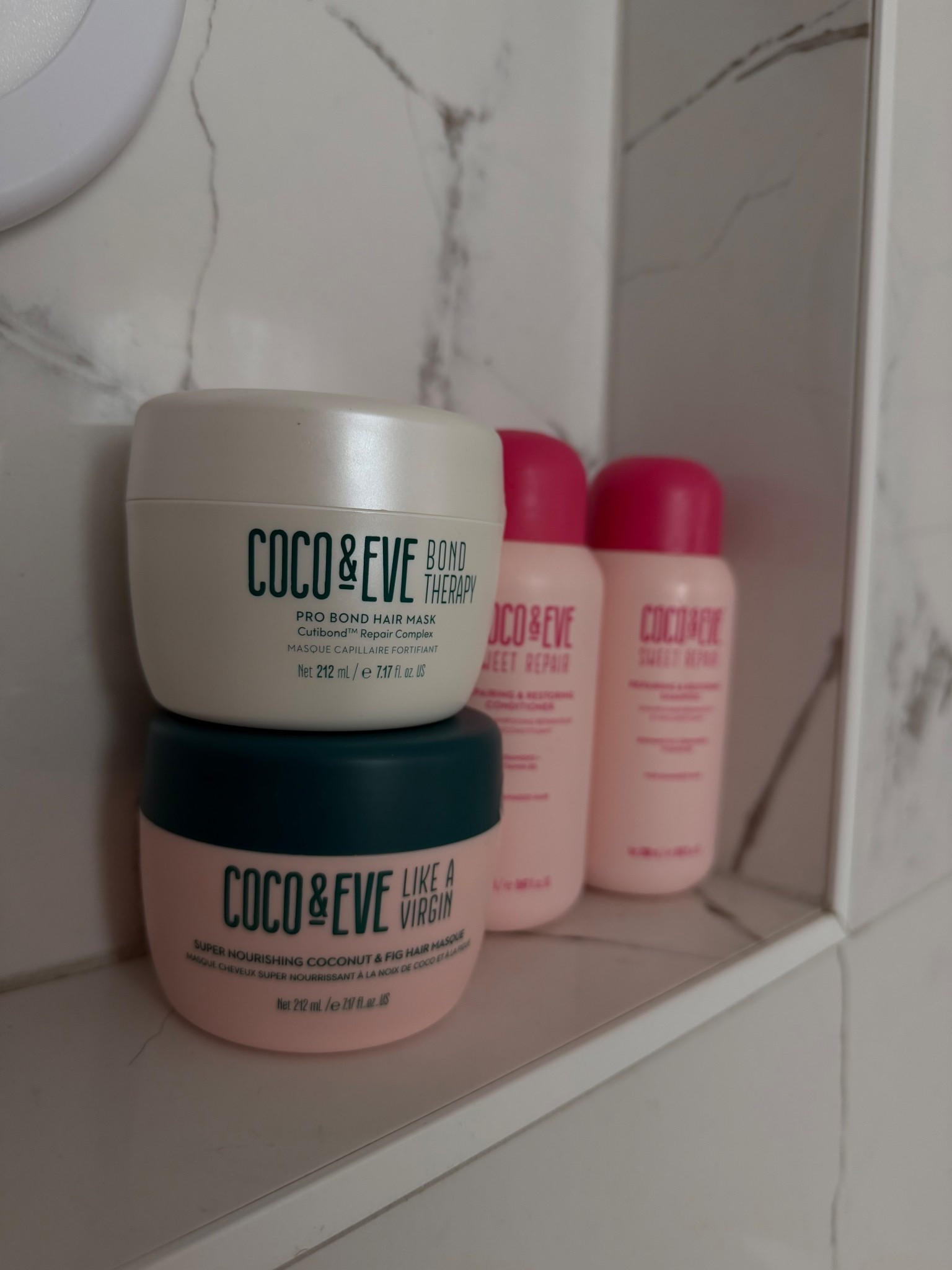 the coco & eve bond therapy pro bond hair mask and the like a virgin super nourishing coconut and fig hair mask are two of my favorite treatments for soft, healthy hair!! both leave my hair feeling so hydrated, smooth, and shiny after using them. a great time to try them while they’re part of today’s ulta 21 days of beauty sale! 

#LTKsale #UltaBeauty #Ulta21DaysofBeautySale