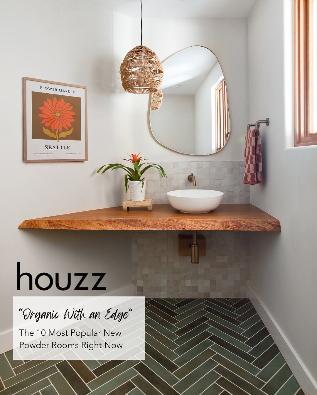 Our powder room from project ‘Paradise Found’ showed up on The Most Saved list on Houzz ⭐️

Swipe 👉 to see how we took this powder room from “Maui time share vibes” (our client’s words not ours 🤭) to “elevated tropical boutique hotel” 🤌



#LTKHome