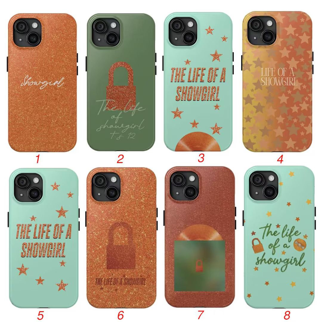 Showgirl Glow Phone Case, Showgirl Life Phone Case, in My Showgirl Era, Show Girl Phone Case, Fan... | Etsy (US)