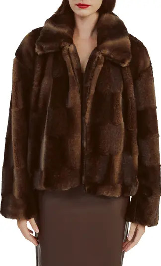 Bardot Sylvie Faux Fur Zip Jacket | Nordstrom | Nordstrom