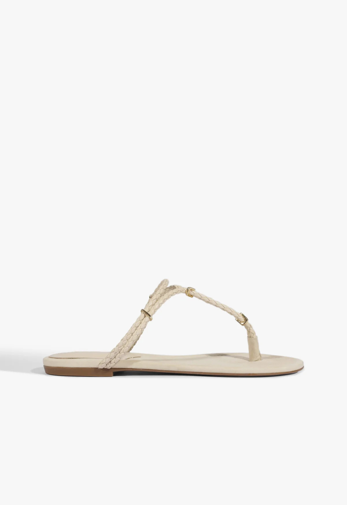 Cordelia Beige Flat Sandal | Schutz (US)