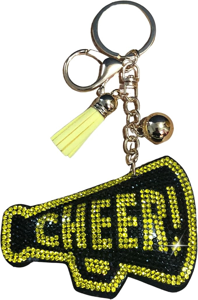 Popfizzy Rhinestone Keychain Accessories for Women, Car Keys Keychain Charms, Bling Keychain, Cut... | Amazon (US)