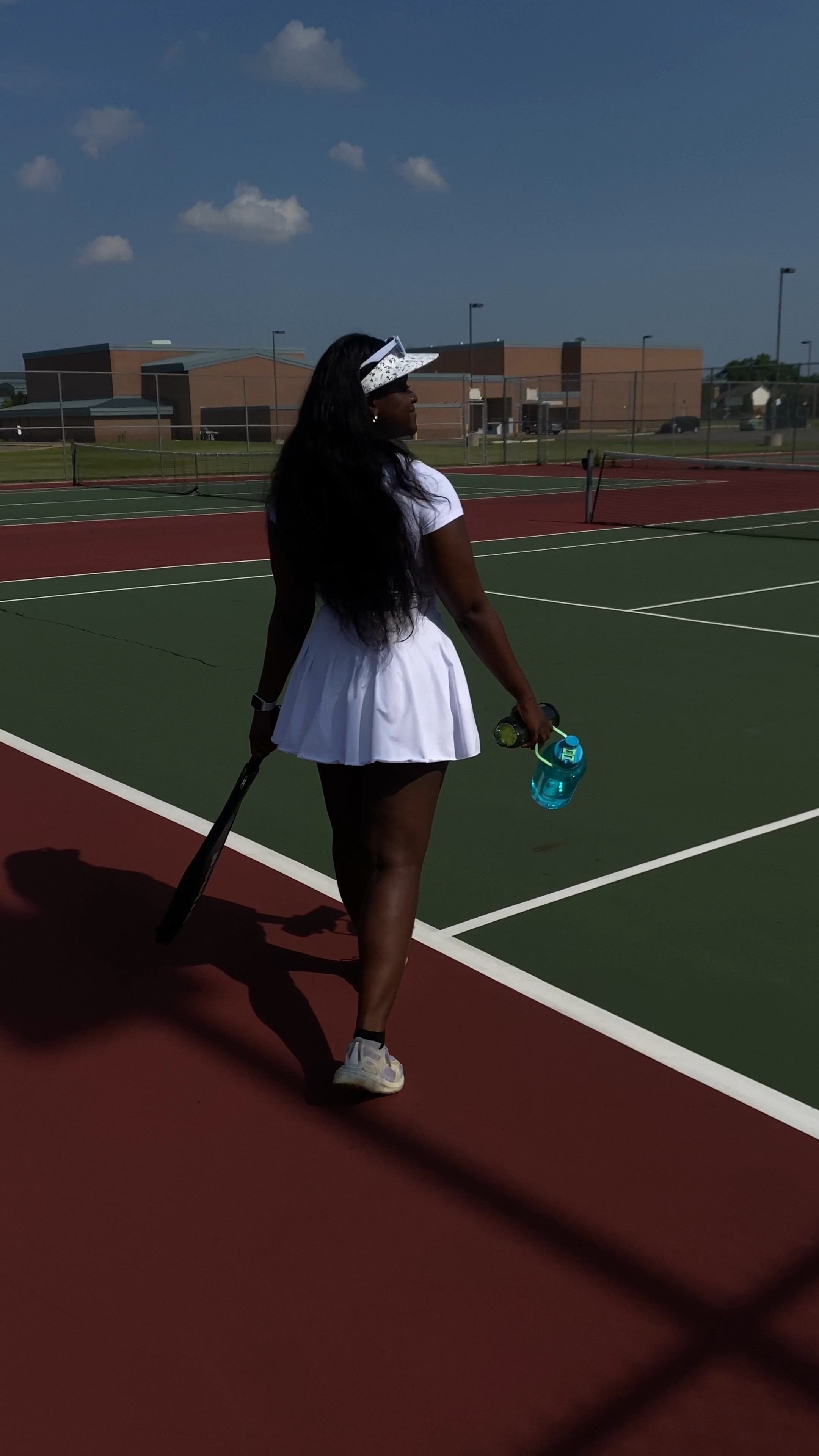 Tennis skirt whit tennis skirt outfit inspo summer ootd white sets adidas shoes 

#LTKfitness #LTKfindsunder50 #LTKsalealert