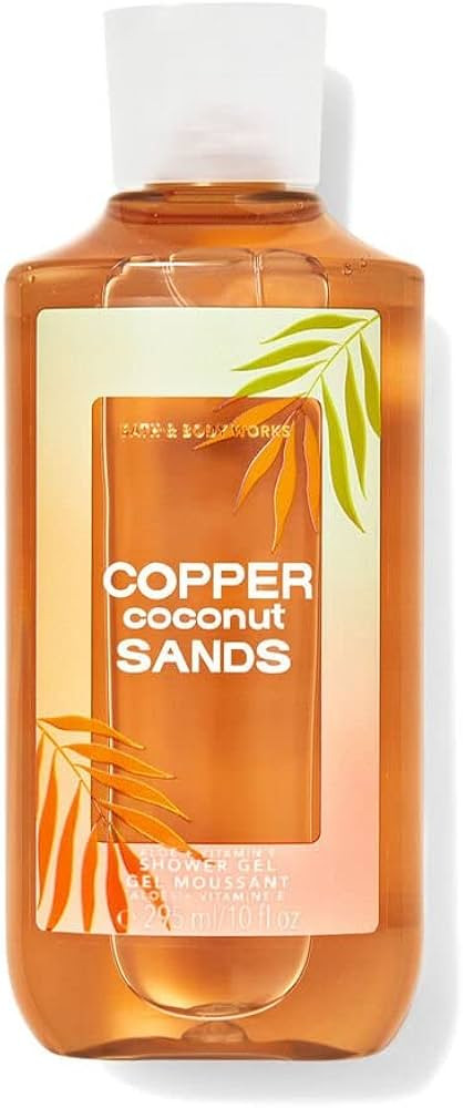 Copper Coconut Sands Aloe + Vitamin E Shower Gel 10 Oz | Amazon (US)