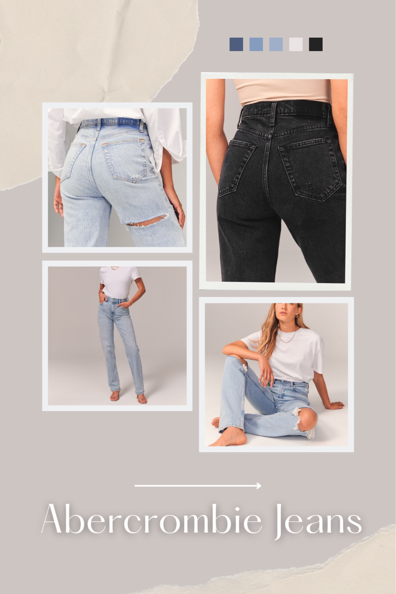 Best jeans — the viral tiktok Abercrombie jeans

High waisted 
TTS
Various styles and washes
90s fit
Trendy and affordable

Abercrombie jeans on sale now

#LTKsalealert #LTKU #LTKunder100
