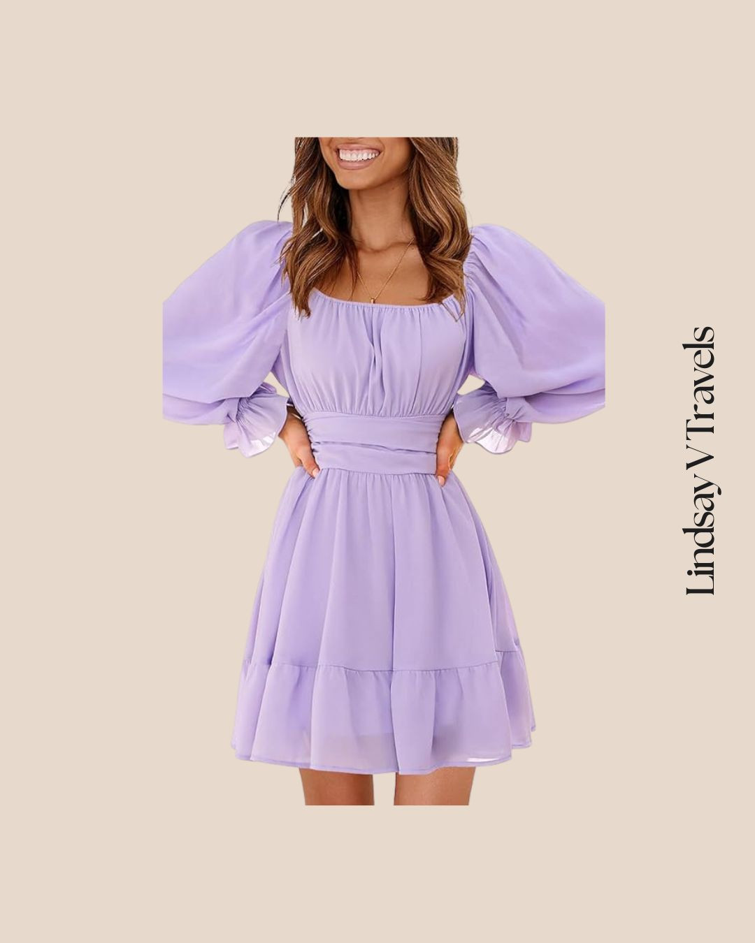 Spring vibes in full bloom! This knot-front A-line mini dress is perfect for brunch dates and garden parties. Love the flirty ruffle details! 

 #LTKSeasonal #LTKFindsUnder100 #LTKStyleTip