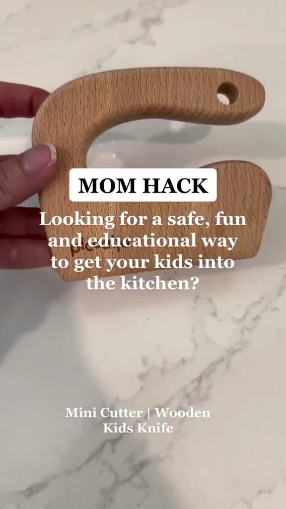 A safe, fun, and educational way to get your little one to help in the kitchen! 🧑‍🍳 #kidssafety #momhack 

#LTKkids #LTKfamily