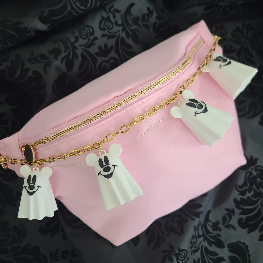 Light up Ghost Bag Charm | Halloween | Mouse | Women Handbag Charms, Bag Accessories, Purse Chain... | Etsy (US)