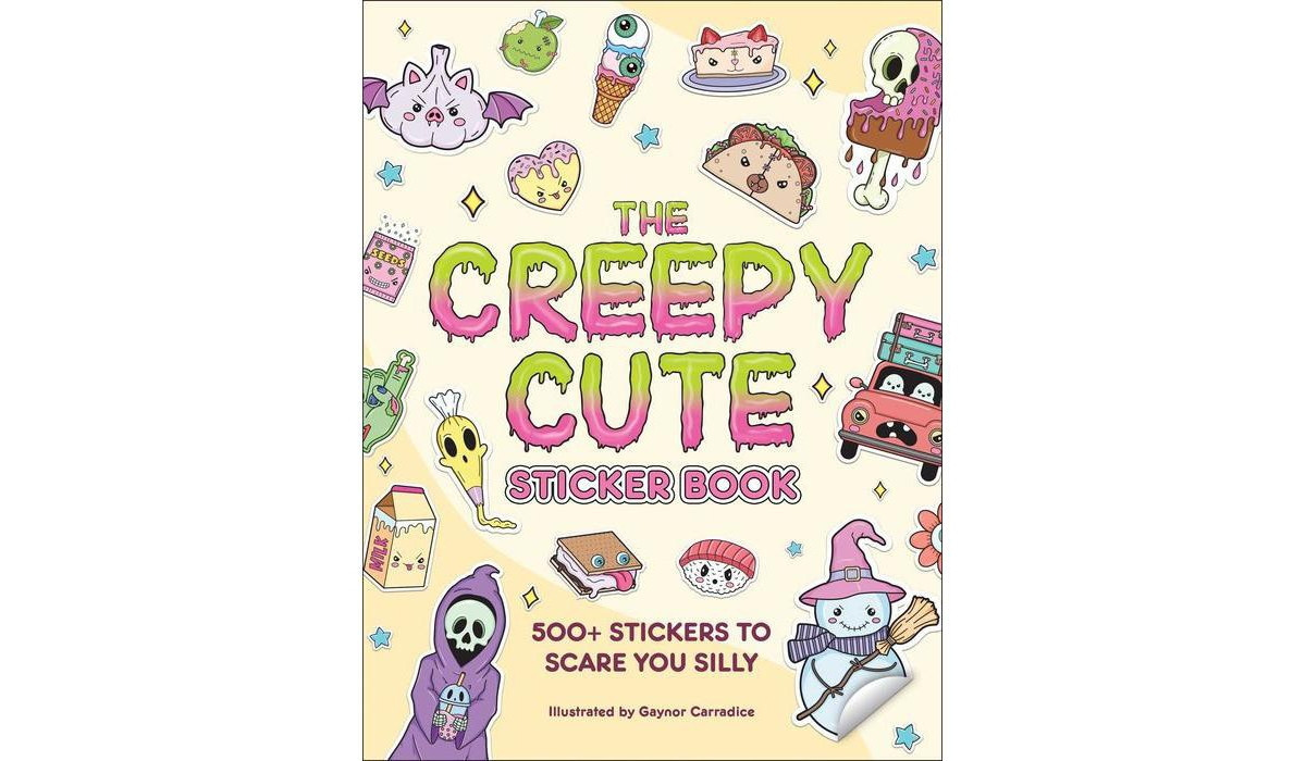 Barnes & Noble The Creepy Cute Sticker Book: 500+ Stickers to Scare You Silly by Gaynor Carradice (Illustrator) | Macy's