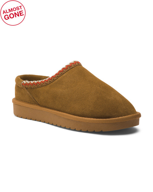 Suede Keto Low Rise Slippers | TJ Maxx