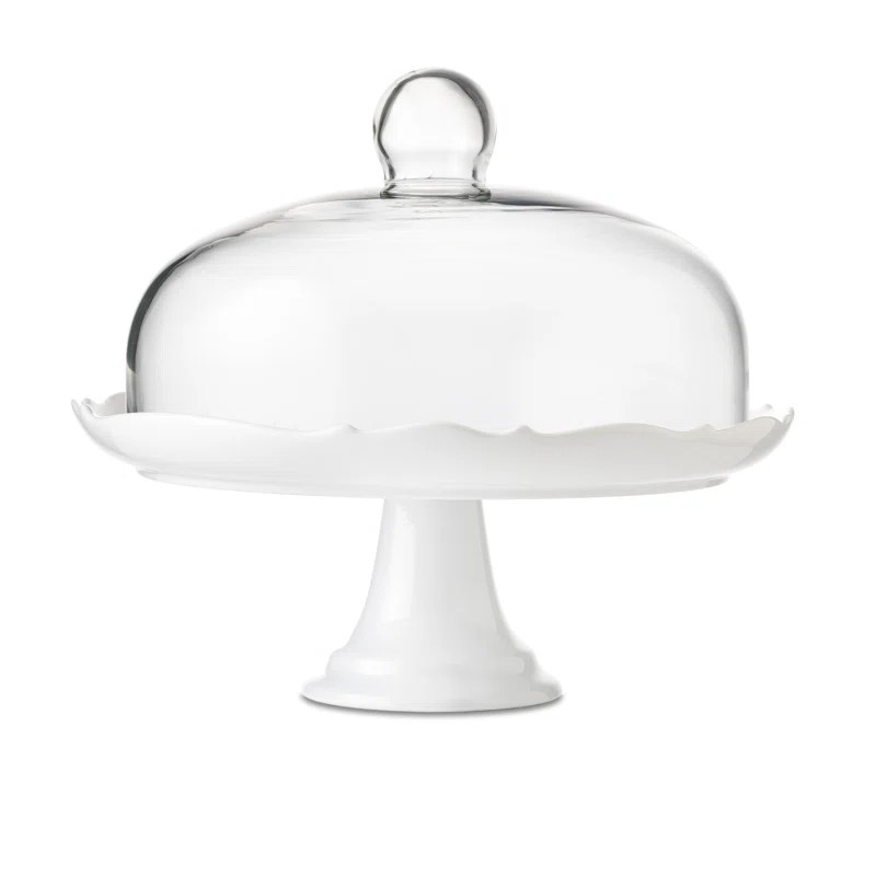 Geist Pedestal Porcelain Cake Stand | Wayfair North America
