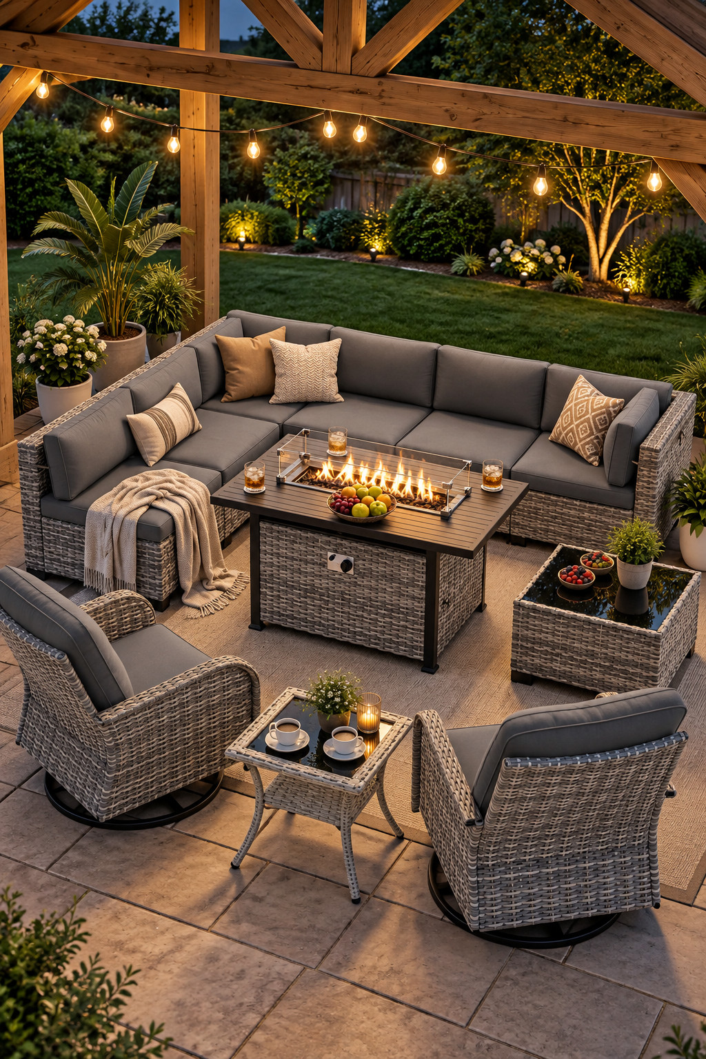 This is exactly the kind of outdoor setup I want for fall evenings 🔥 Wayfair has so many conversation sets with fire pit tables in the Big Furniture Sale right now, with styles up to 50% off. Comfy seating, cozy vibes, and enough room for everyone to hang out. #Wayfair #BigFurnitureSale #FirePitTable #PatioFurniture #OutdoorConversationSet #OutdoorSectional #FallPatioIdeas #BackyardInspo #OutdoorHosting #CozyOutdoorSpace #FurnitureSale #WayfairSale #FallMustHave #HomeDeals #UpTo50Off 

 #LTKSeasonal #LTKHome #LTKSaleAlert