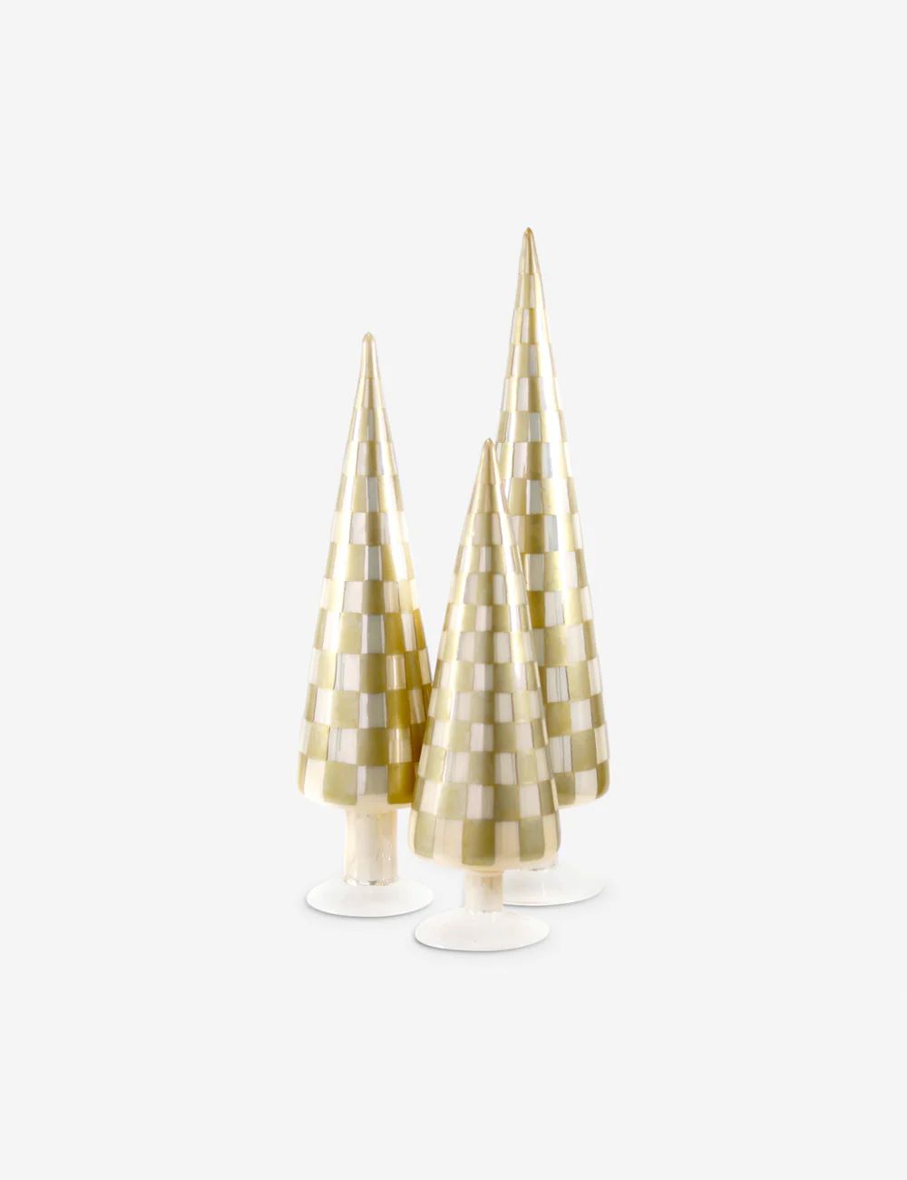 Checkered Trees (Set of 3) | Lulu and Georgia 