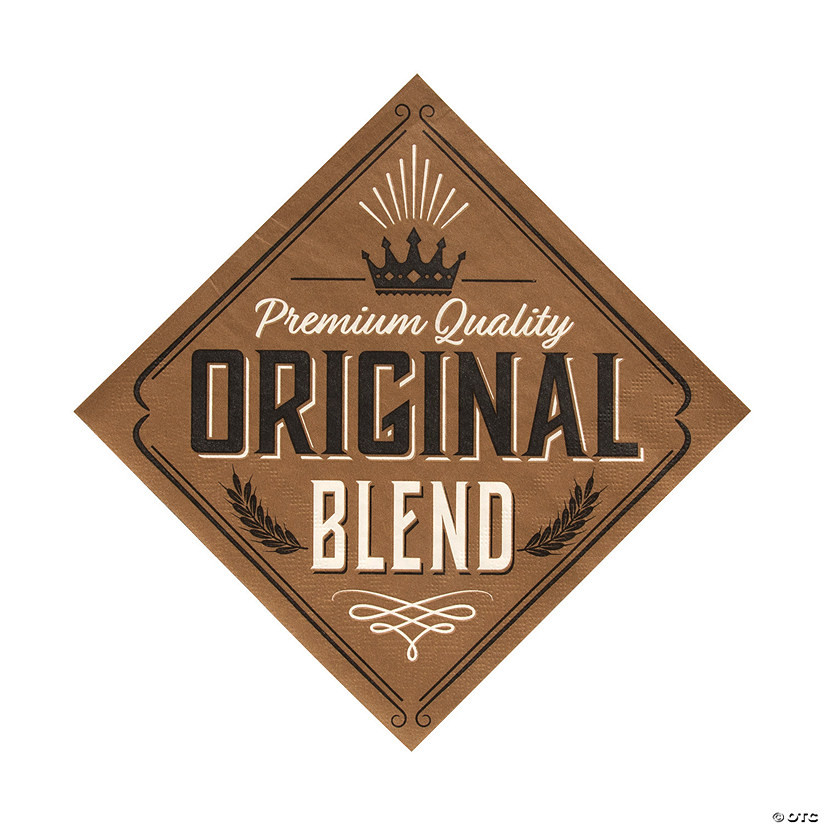 Vintage Aged to Perfection Party Luncheon Napkins - 16 Pc. | Oriental Trading Company