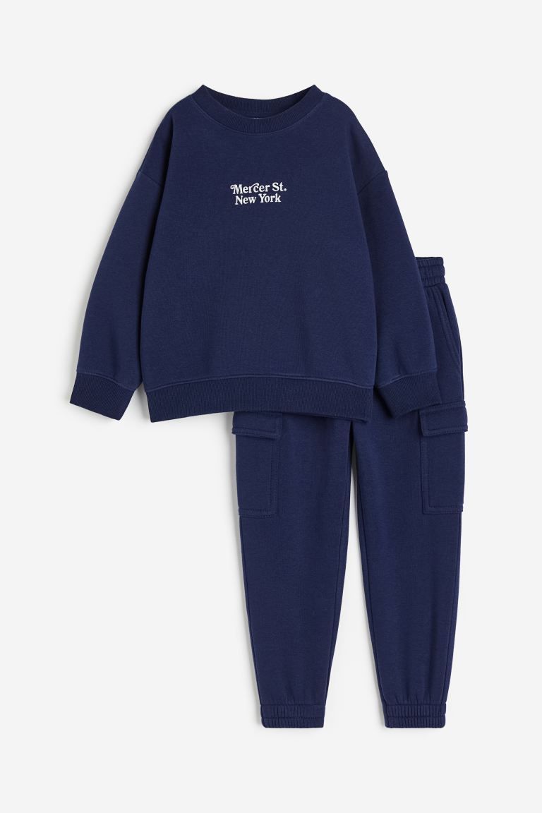 2-piece sweatshirt set | H&M (UK, MY, IN, SG, PH, TW, HK)