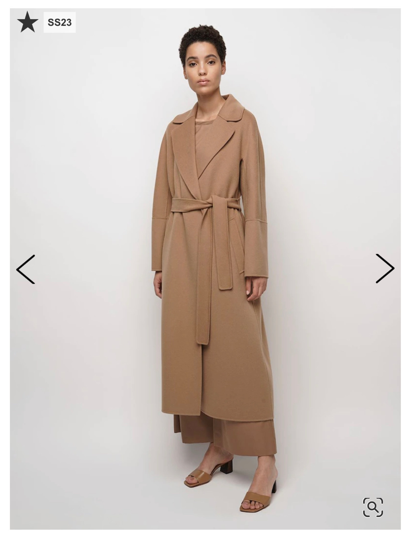 Classic staple camel coat from Max Mara. I’d size down 1 or 2 sizes 

Fantastic price! 

#LTKsalealert #LTKstyletip #LTKGiftGuide