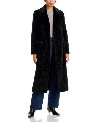 Textured Faux Fur Coat | Bloomingdale's (US)