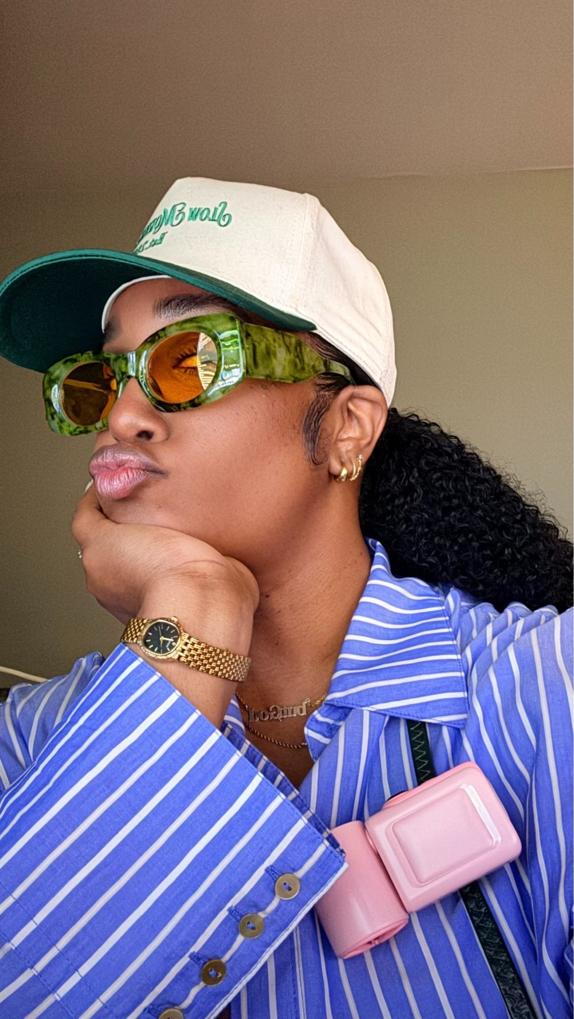 My favorite color is green, can you tell? Love these shein glasses btw. It’s a vibe.

#LTKgrwm #LTKOver40 #LTKMidsize