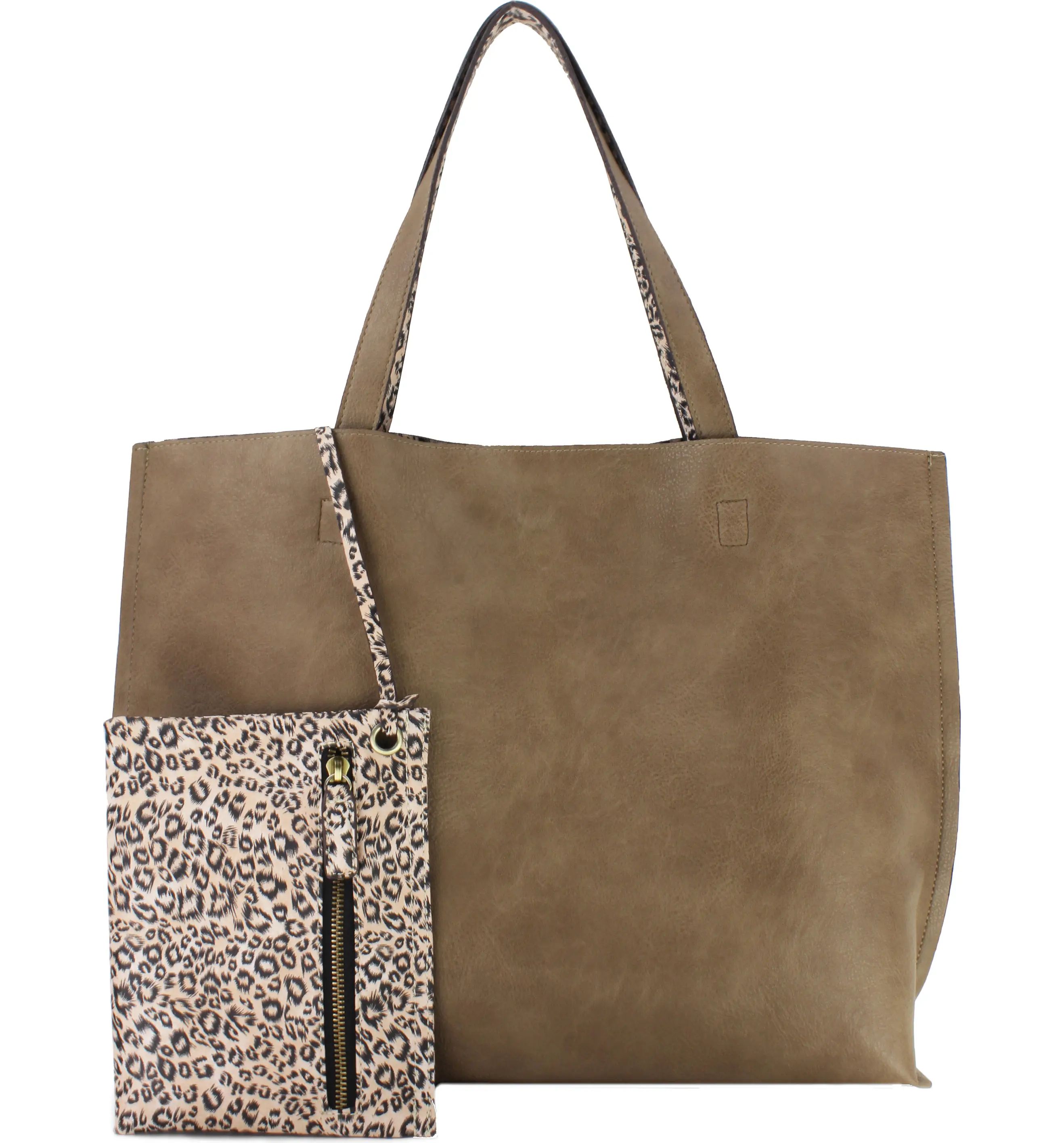 Reversible Faux Leather Tote | Nordstrom