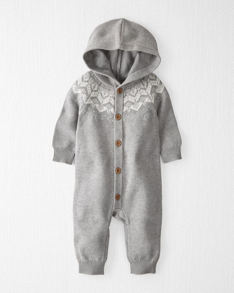 Organic Cotton Sweater Knit Jumpsuit | OshKosh B'gosh