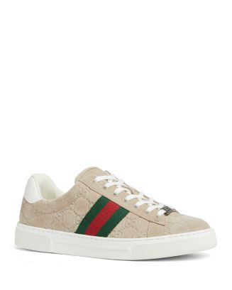 Gucci Women's Ace GG Low Top Sneakers  | Bloomingdale's Shoes | Bloomingdale's (US)