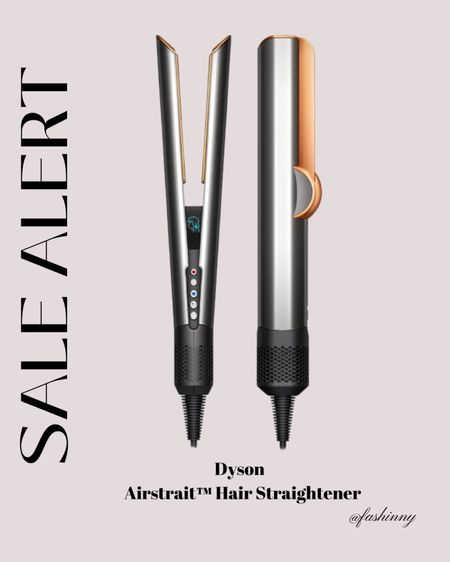 The Dyson Airstrait™ Hair Straightener is 20% don’t miss out on this great sale! 

#LTKGiftGuide #LTKSaleAlert #LTKBeauty