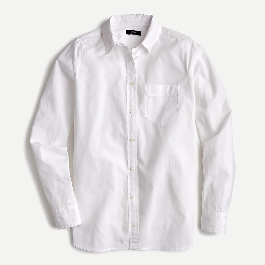 Classic-fit boy shirt in cotton poplin | J. Crew US