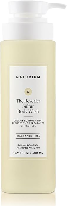 Naturium The Revealer Body Wash, Clarifying Skincare with Sulfur, Willow Bark, and Aloe Vera, 500... | Amazon (US)