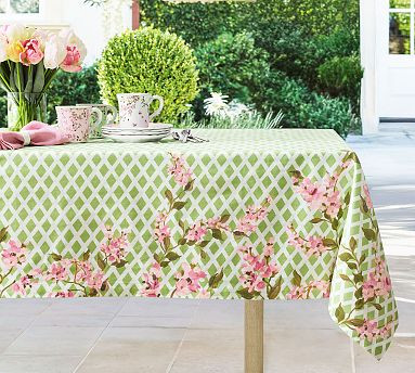 Monique Lhuillier Garden Trellis Tablecloth | Pottery Barn (US)
