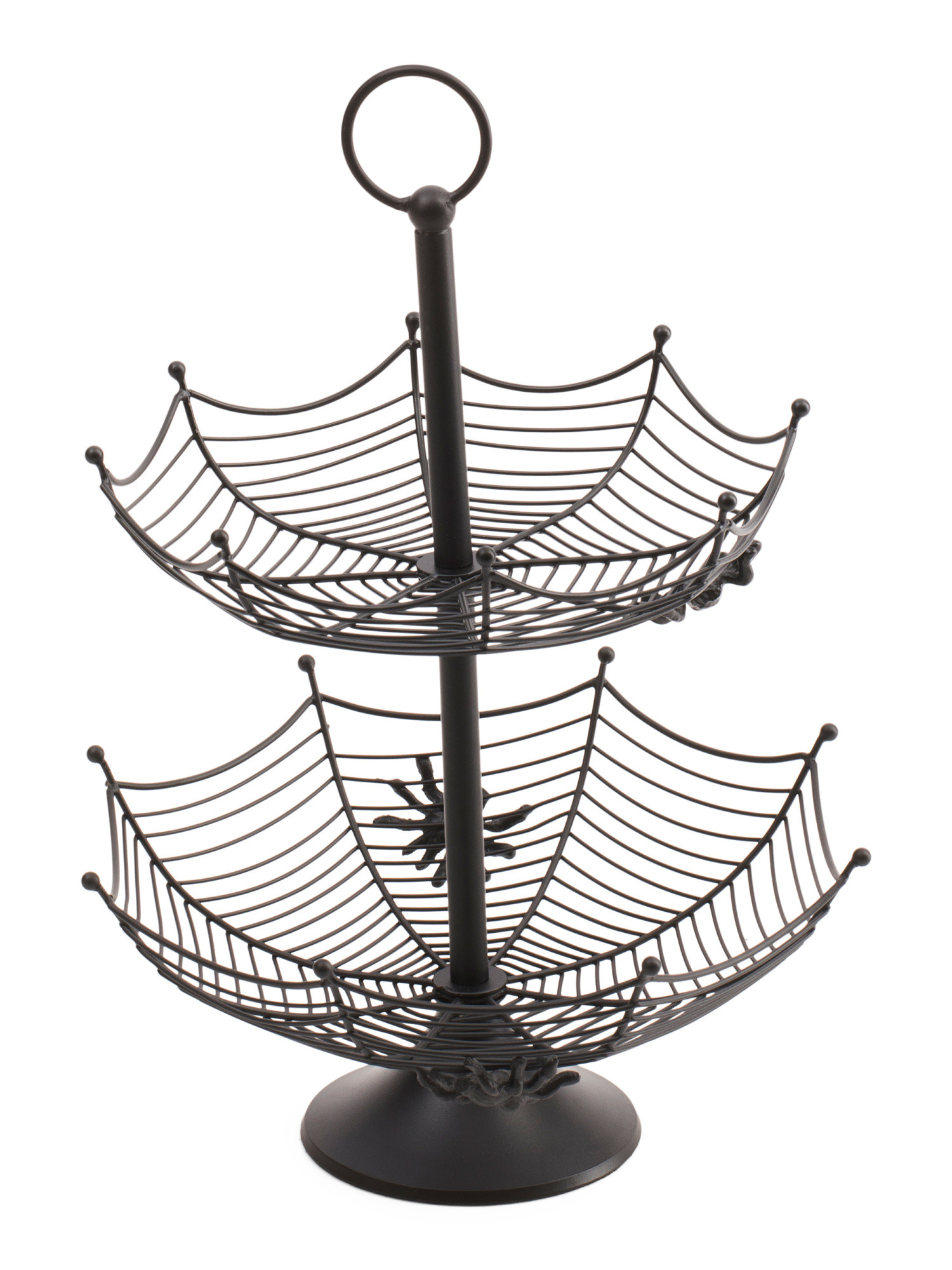 Wire 2 Tier Spider Serveware | Halloween | Marshalls | Marshalls