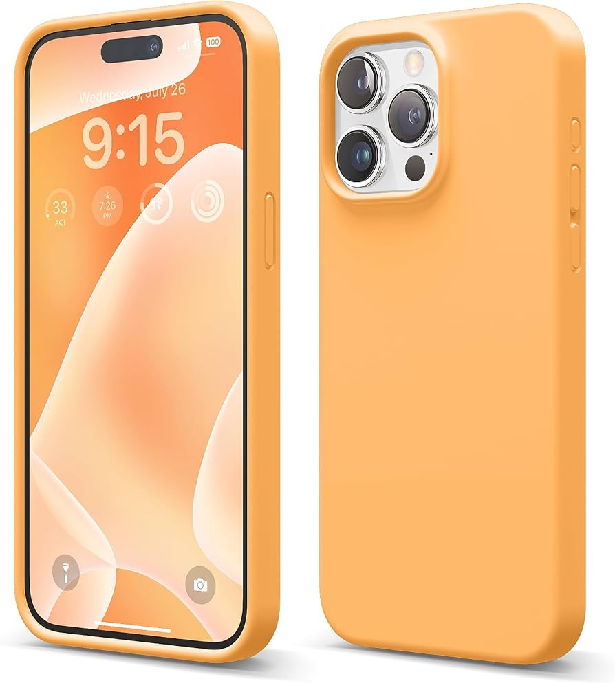 elago Compatible with iPhone 15 Pro Max Case, Liquid Silicone Case, Full Body Protective Cover, S... | Amazon (US)