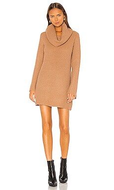 BB Dakota Couldn't Be Sweater Dress in Camel from Revolve.com | Revolve Clothing (Global)